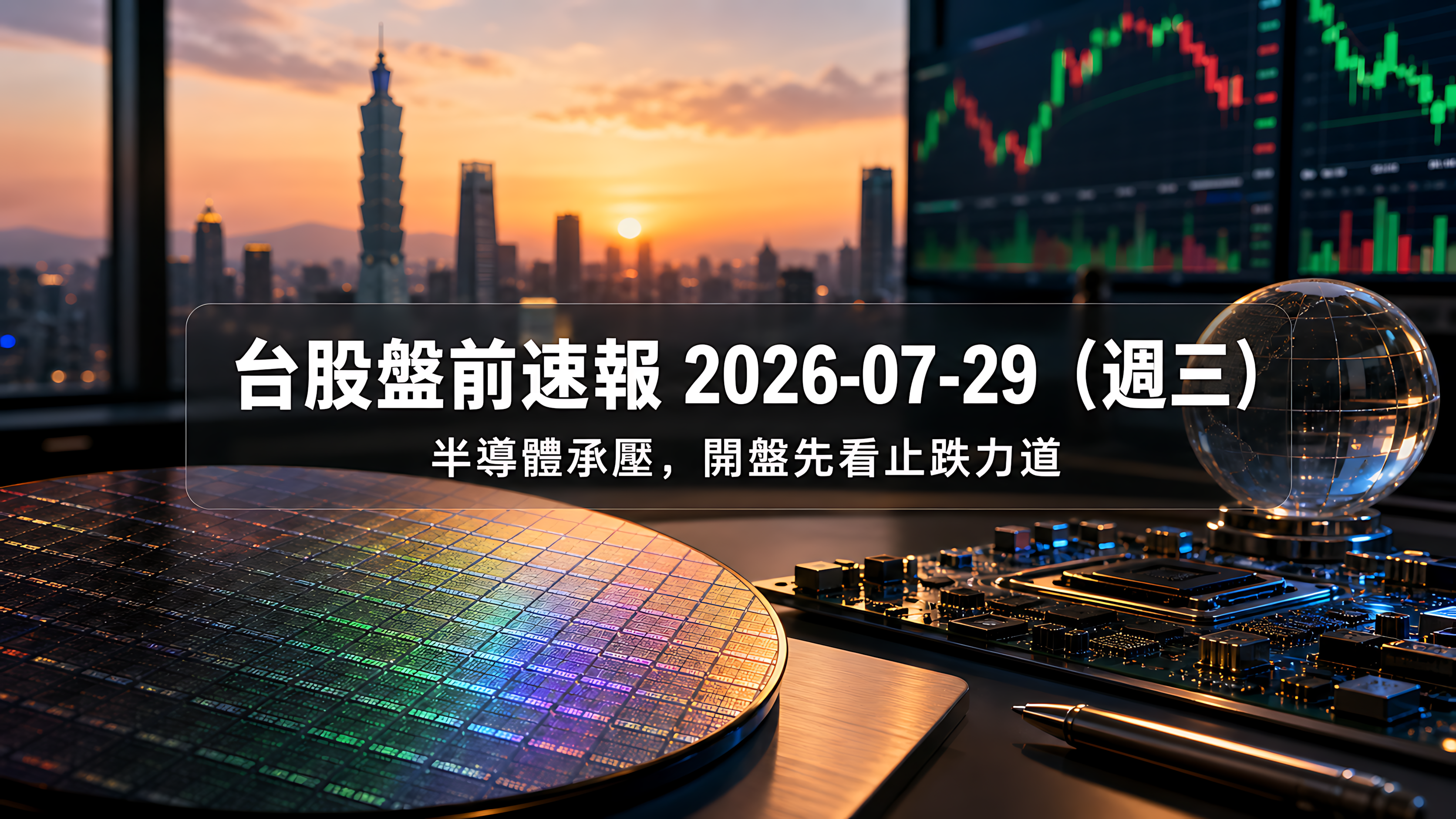 台股盤前速報 2026-07-29 摘要圖