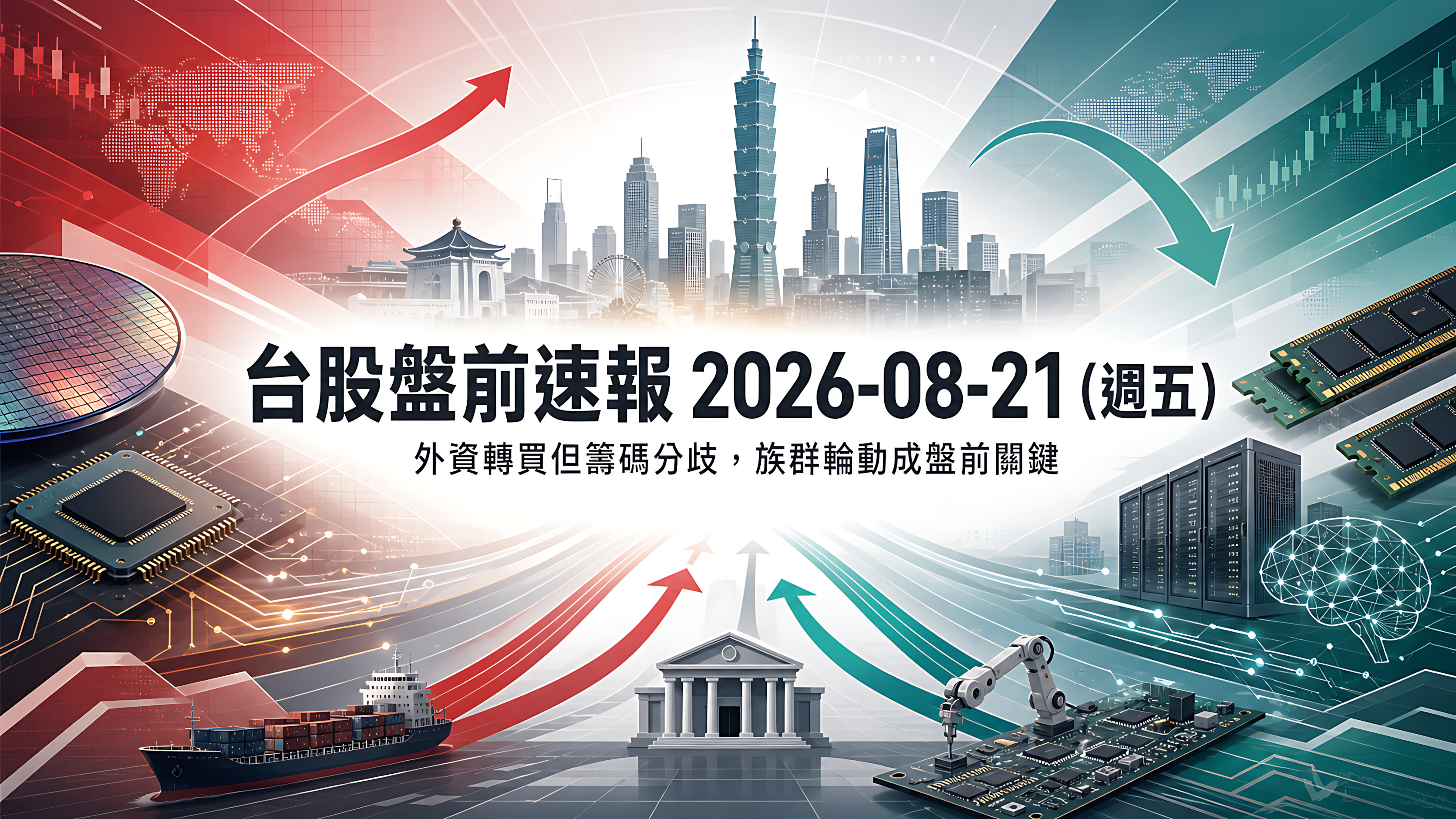 台股盤前速報 2026-08-21