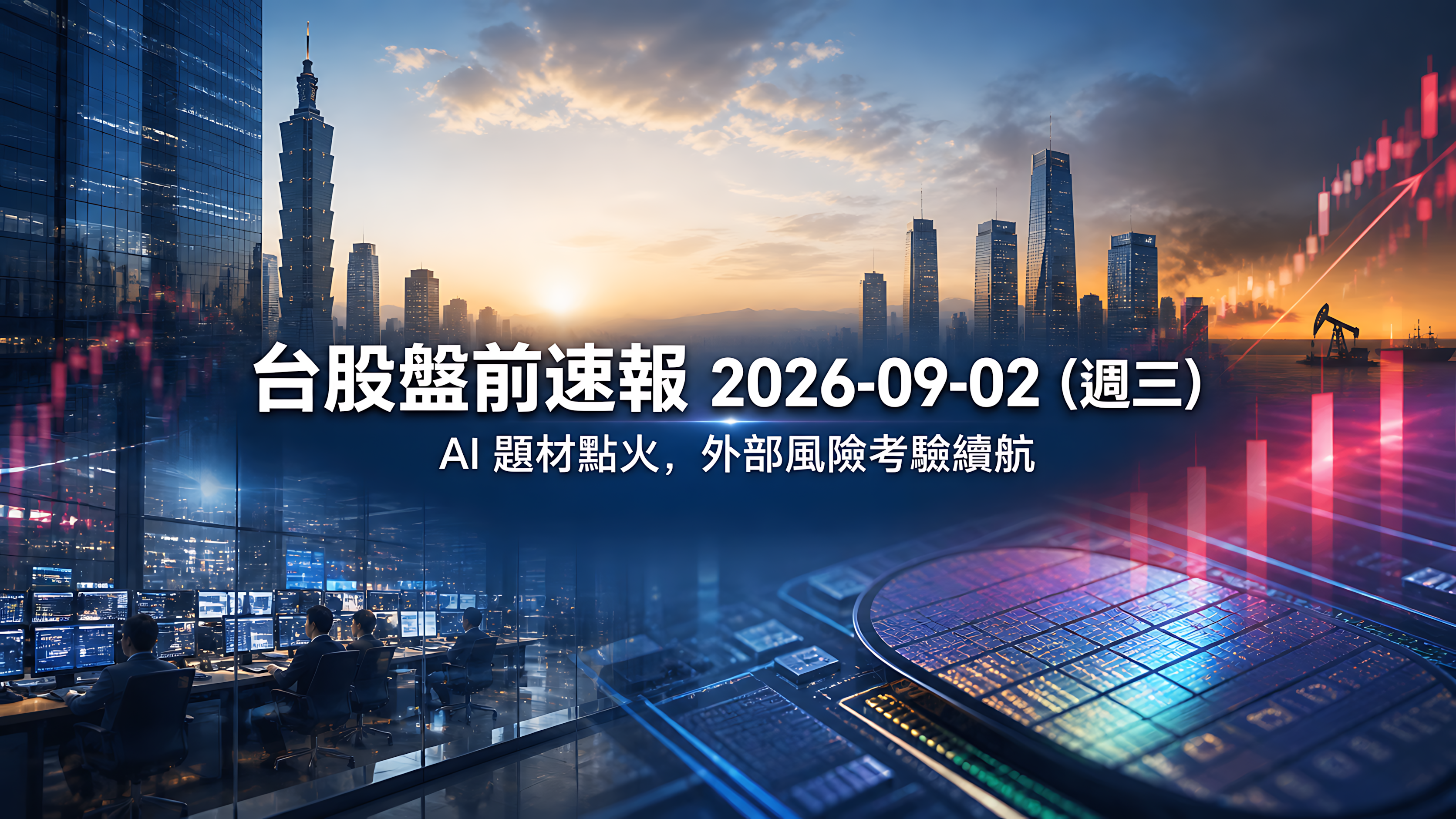 台股盤前速報 2026-09-02