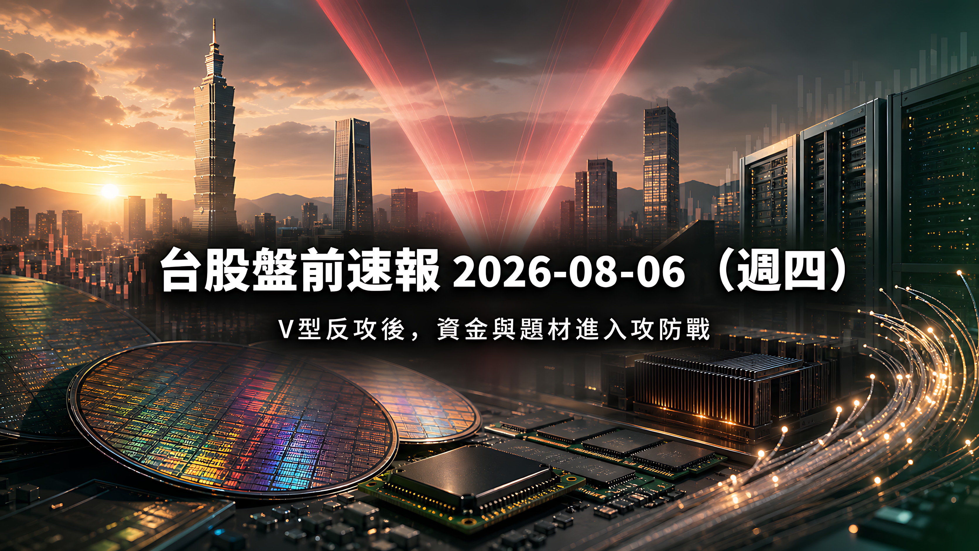 台股盤前速報 2026-08-06