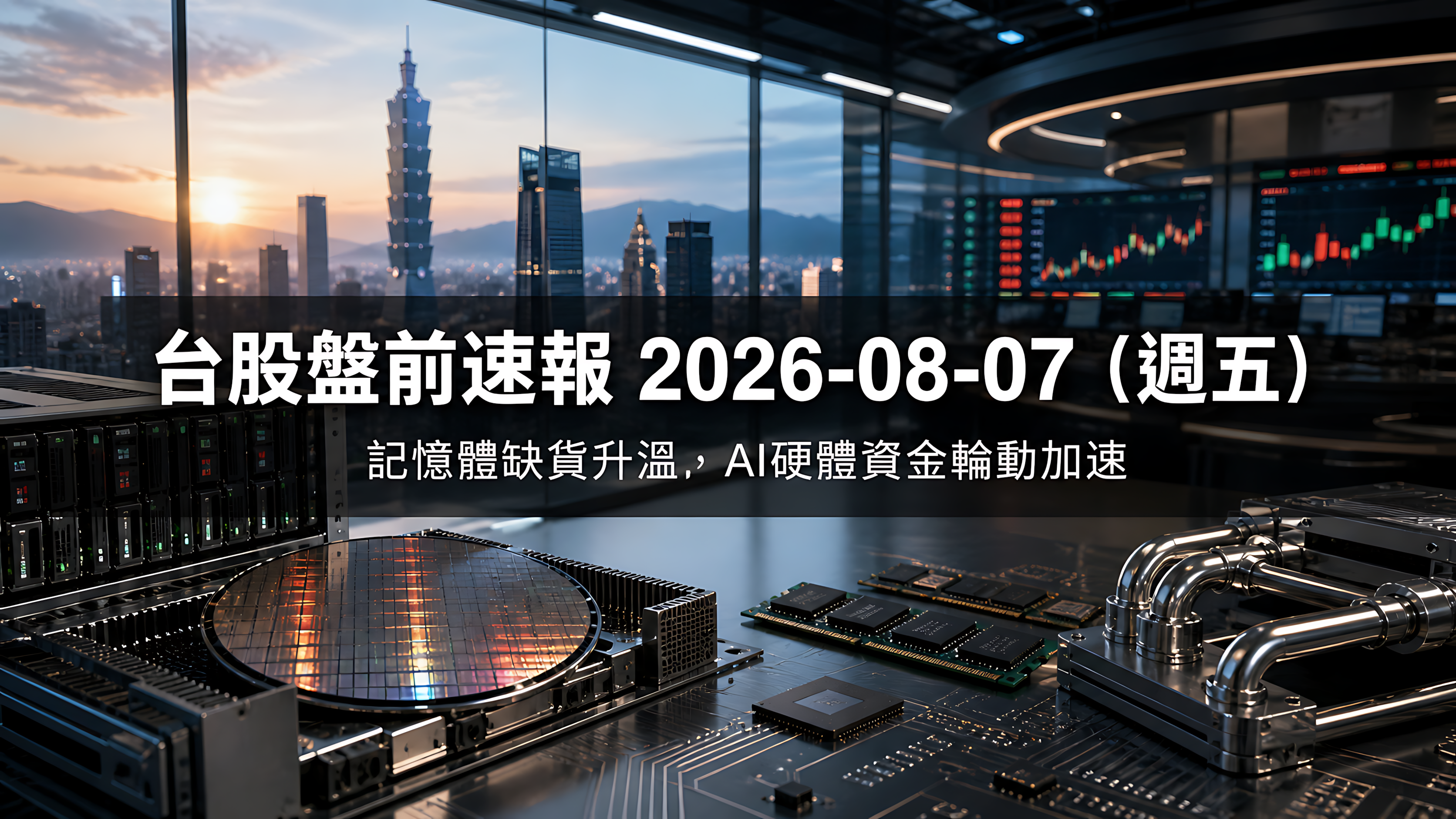 台股盤前速報 2026-08-07 摘要圖