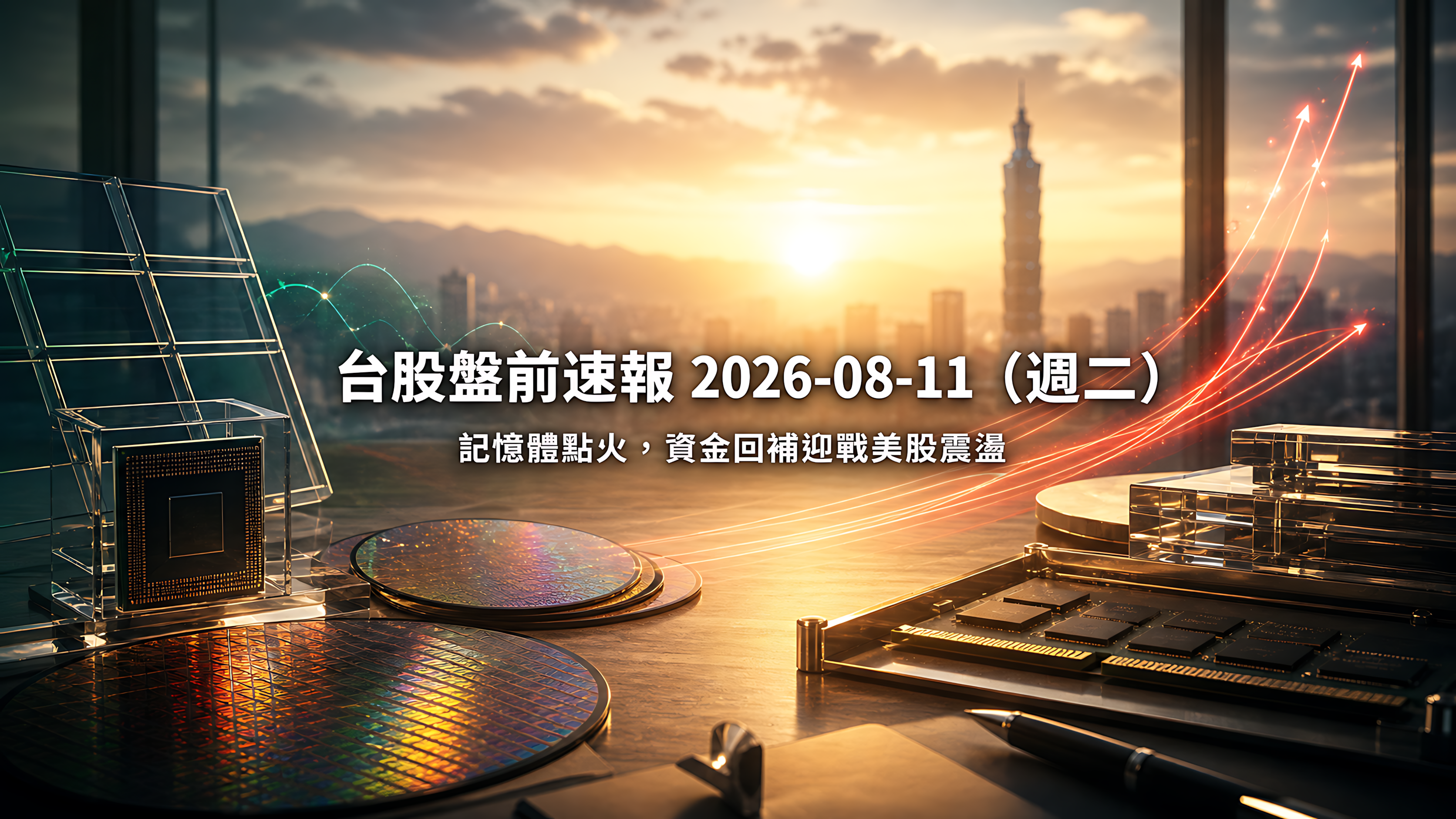 台股盤前速報 2026-08-11 摘要圖