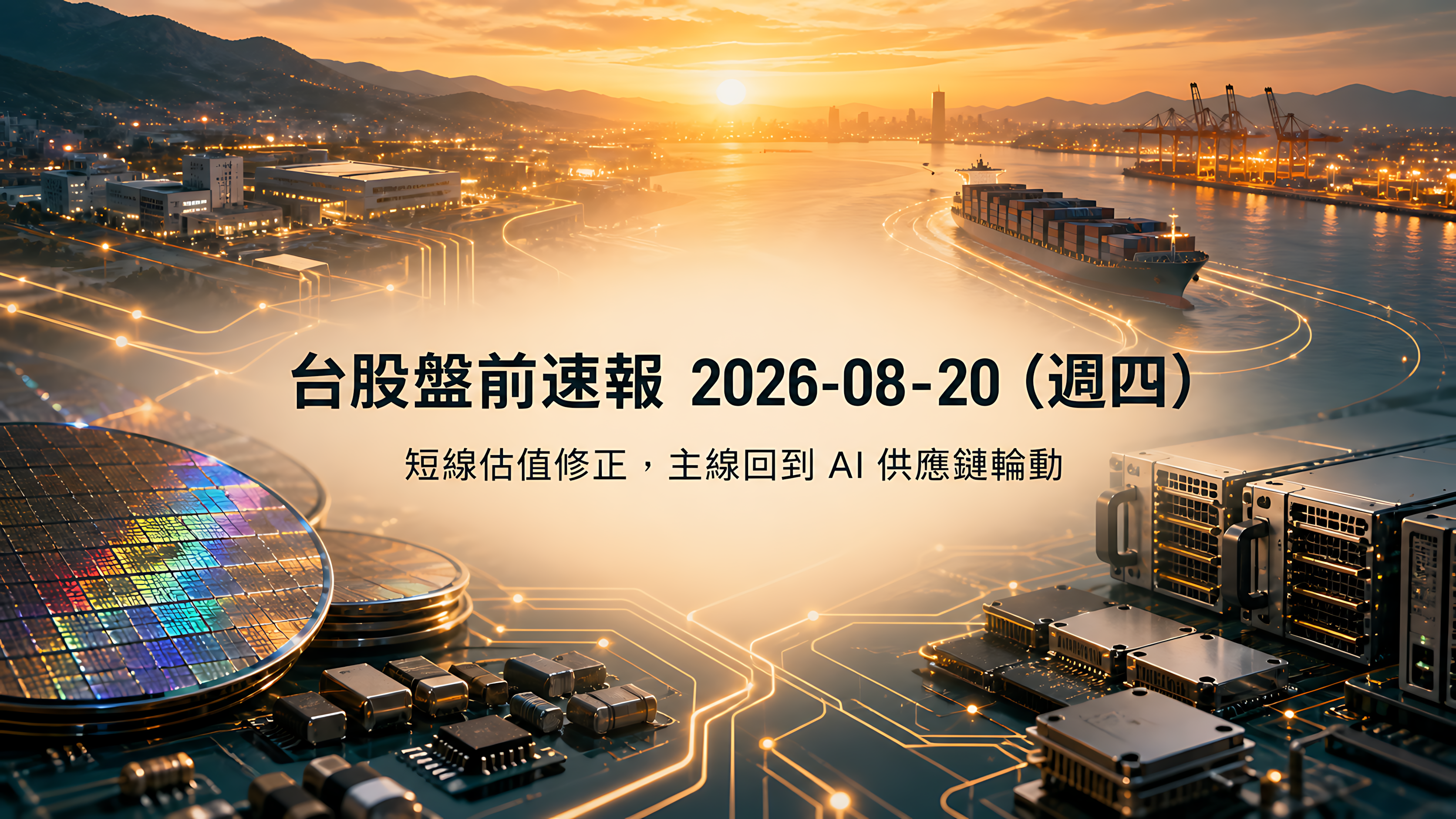 台股盤前速報 2026-08-20
