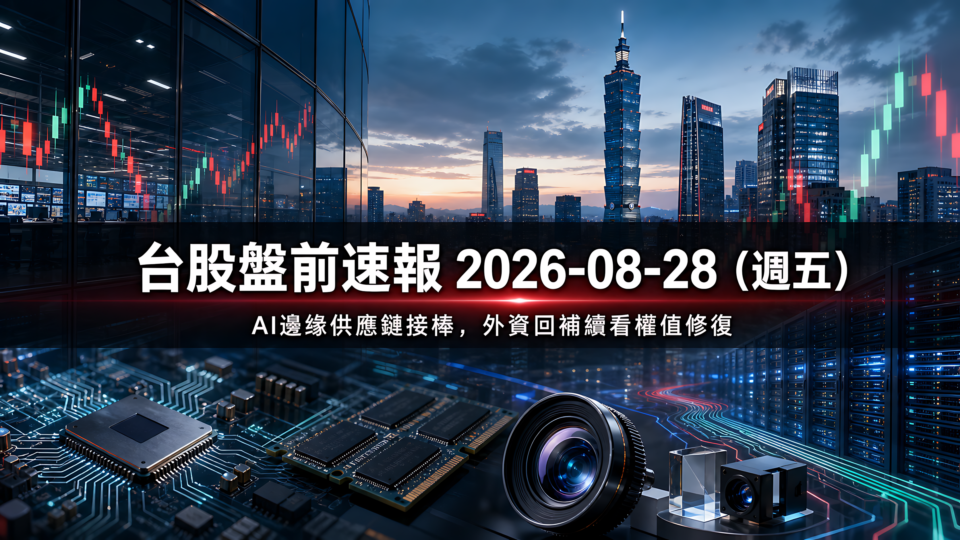 台股盤前速報 2026-08-28