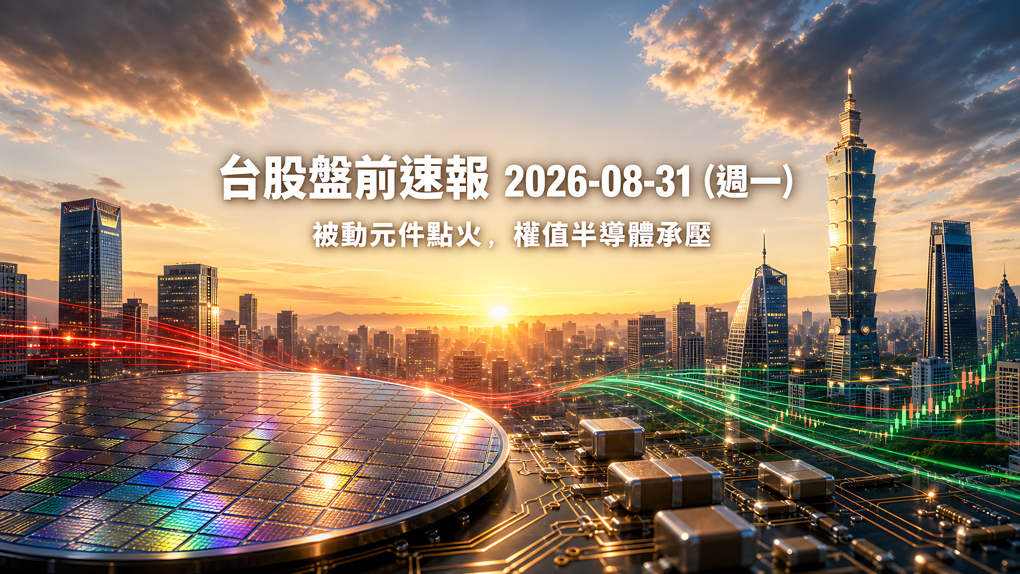 台股盤前速報 2026-08-31