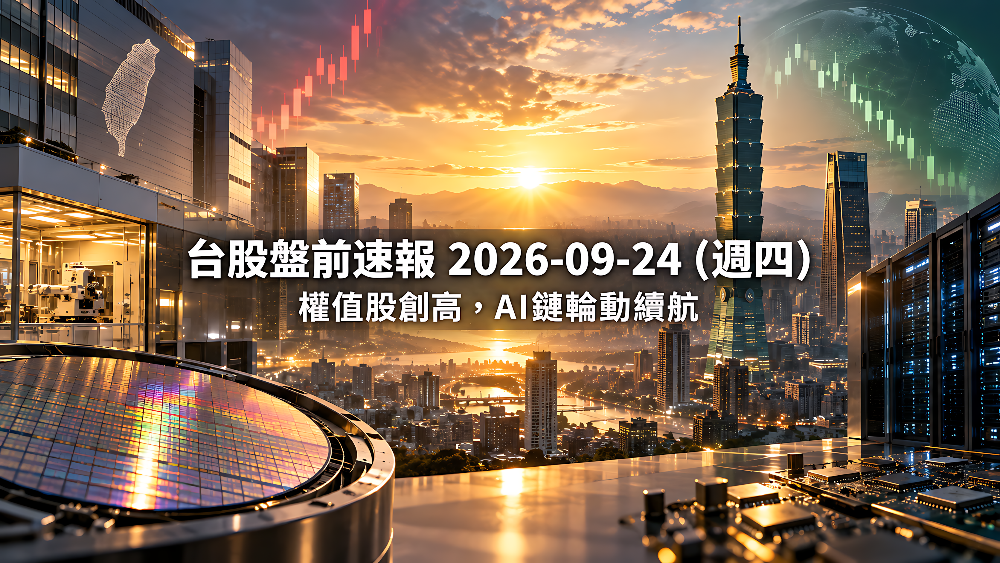 台股盤前速報 2026-09-24 摘要圖