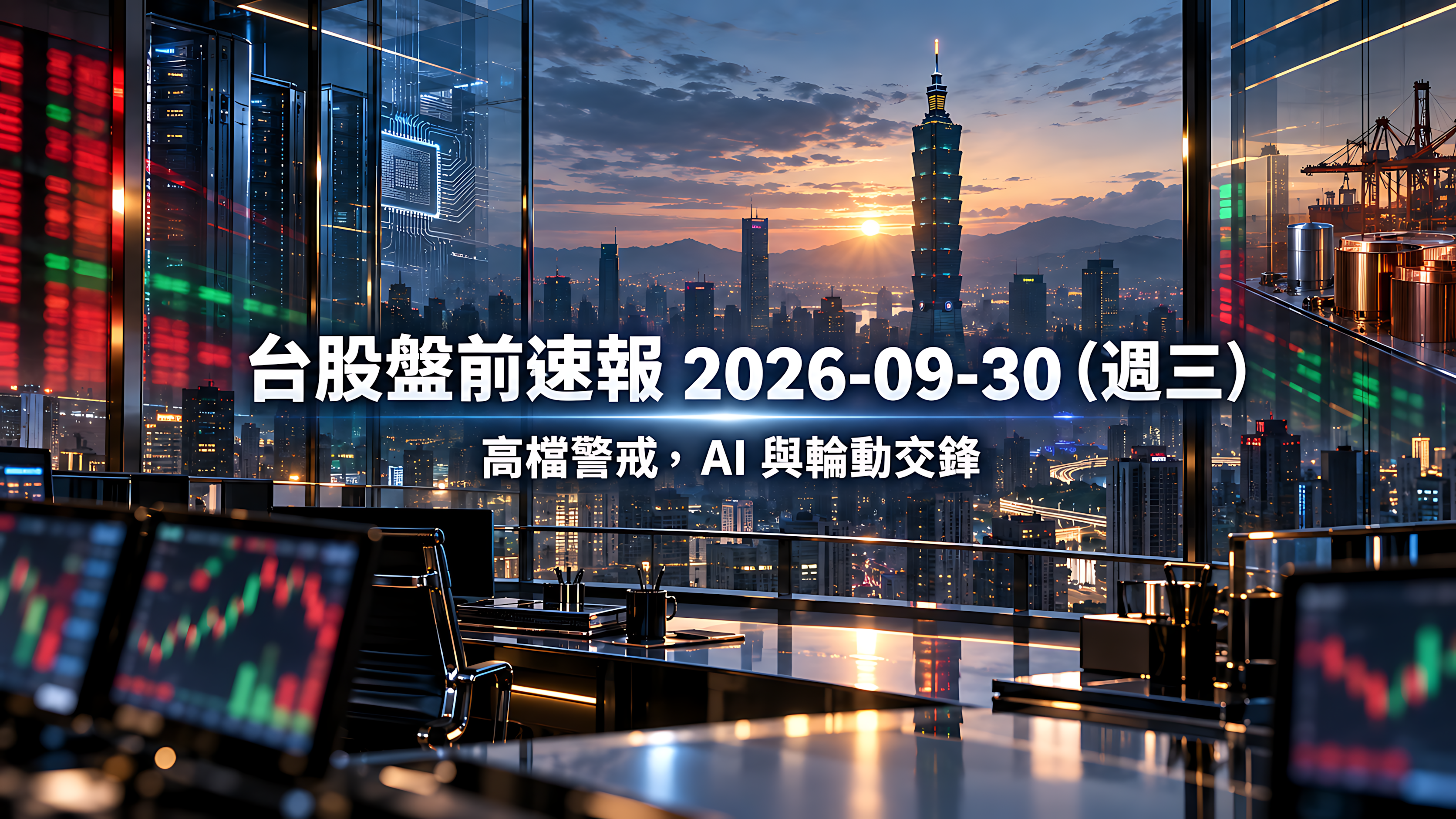 台股盤前速報 2026-09-30
