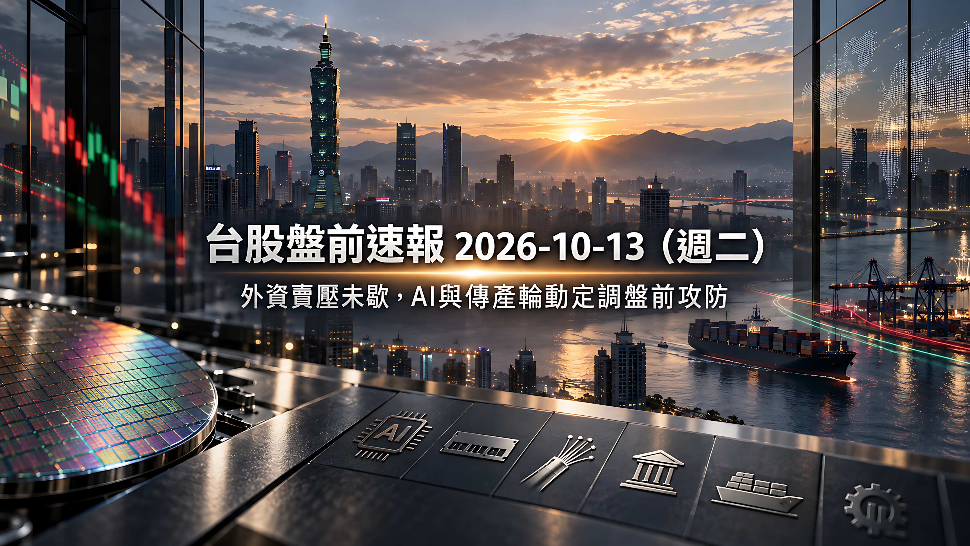 台股盤前速報 2026-10-13