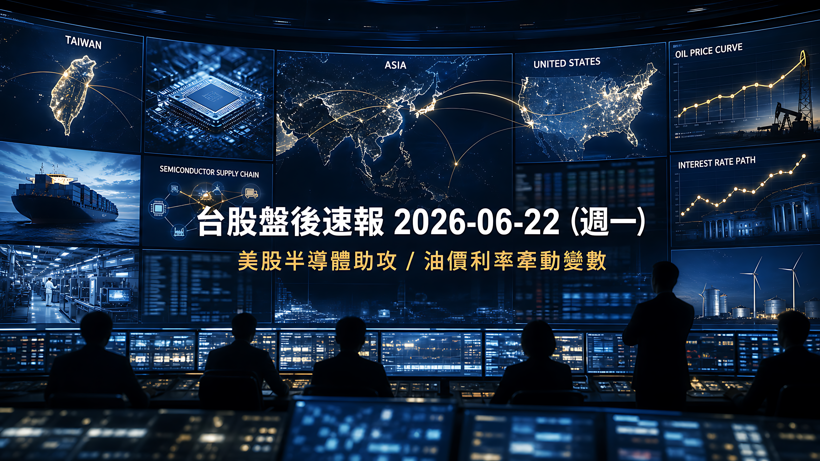 台股盤後速報 2026-06-22 摘要圖