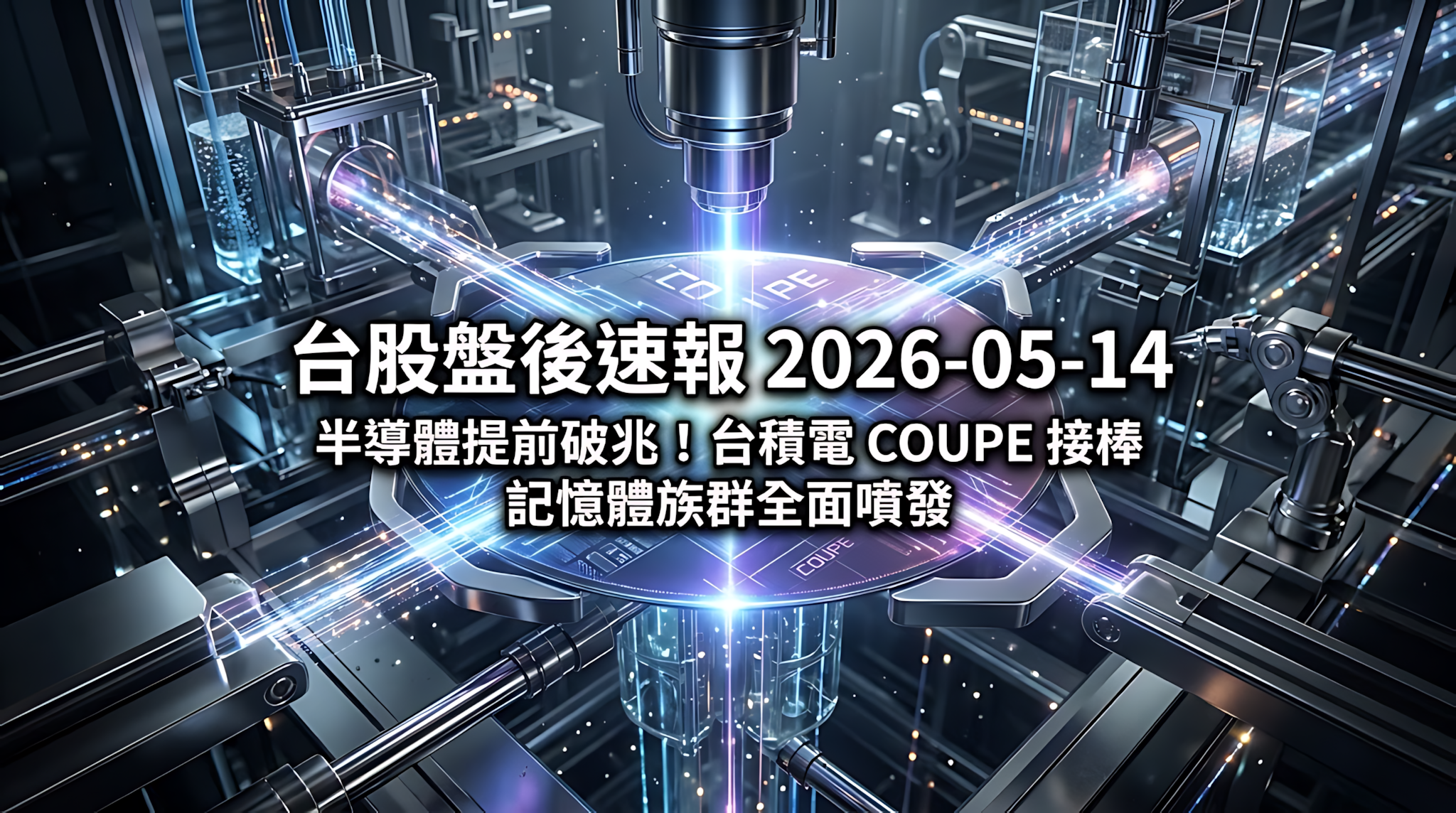 台股盤後速報 2026-05-14