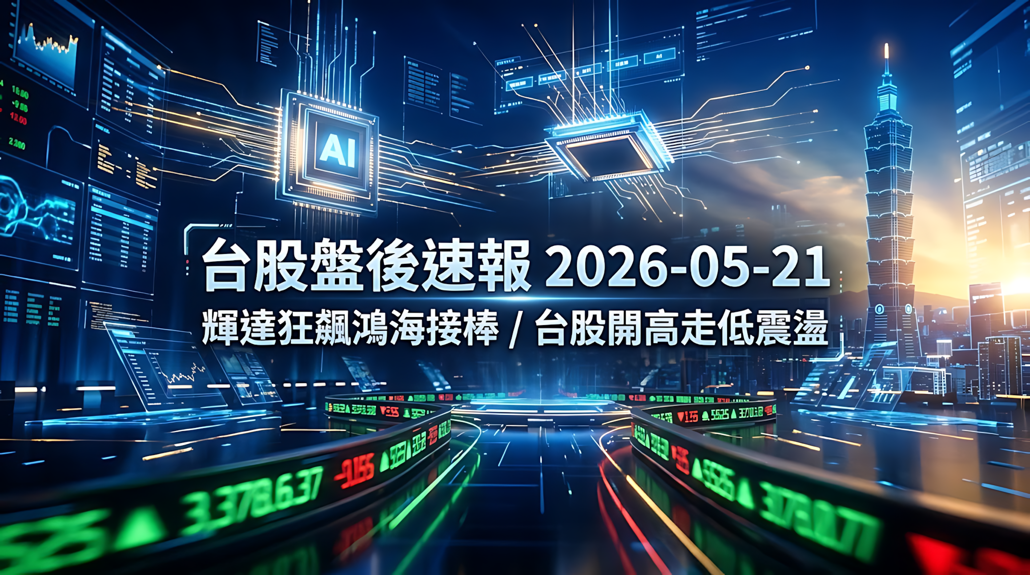 台股盤後速報 2026-05-21