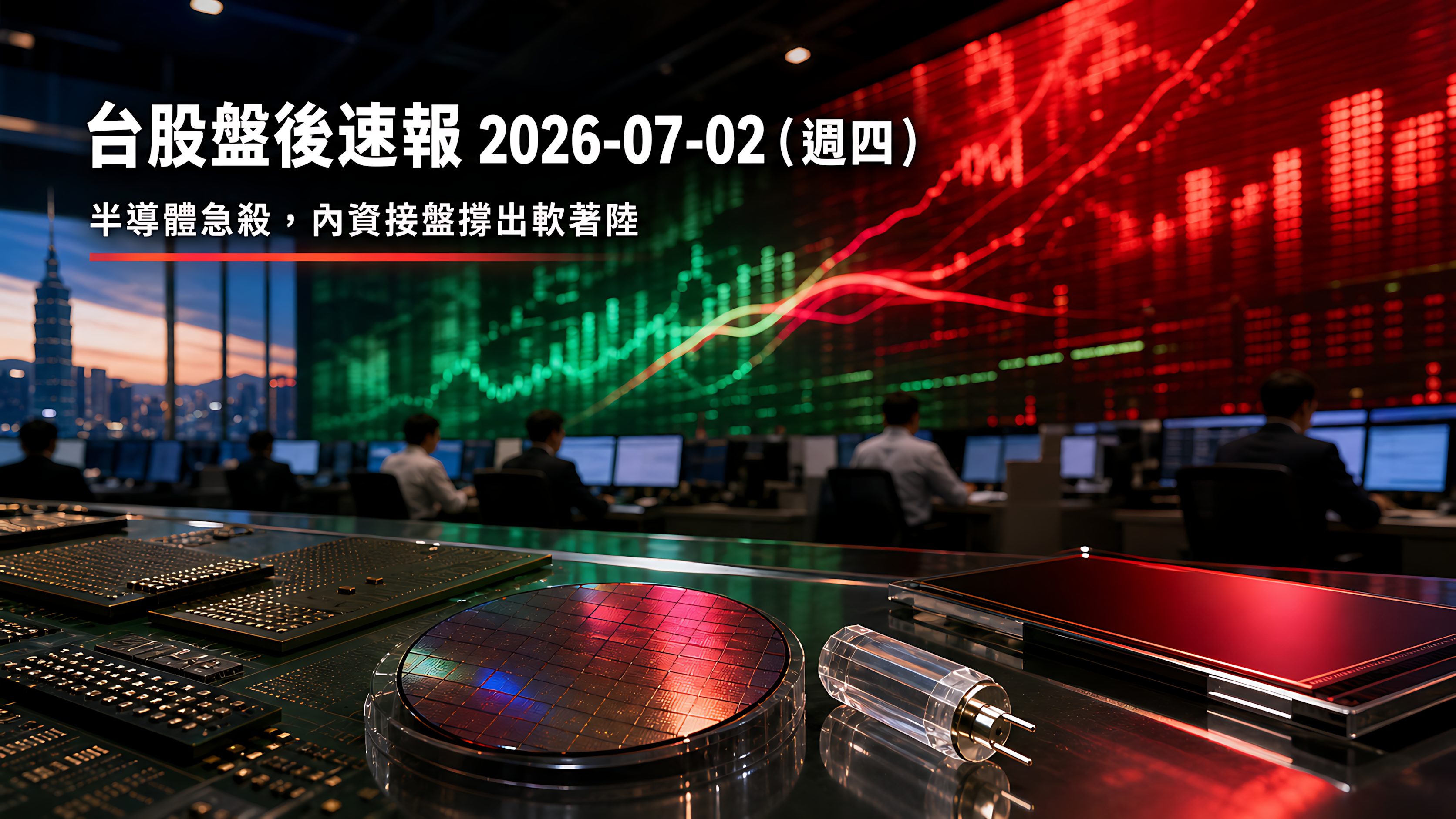 台股盤後速報 2026-07-02
