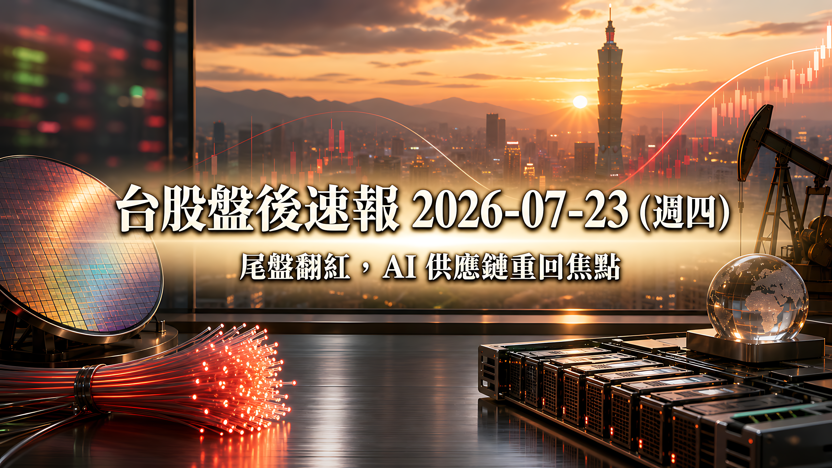 台股盤後速報 2026-07-23