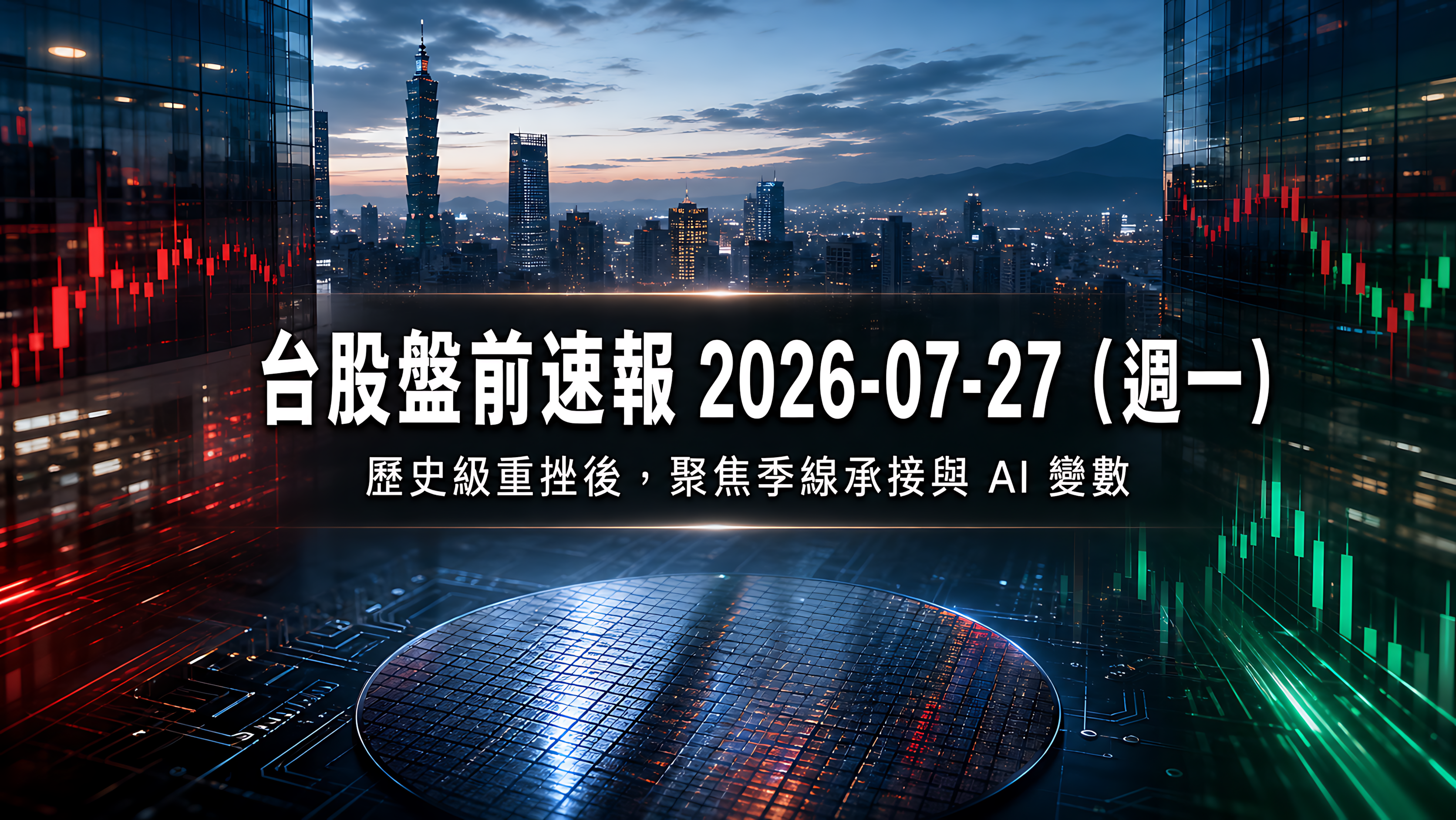 台股盤前速報 2026-07-27 摘要圖