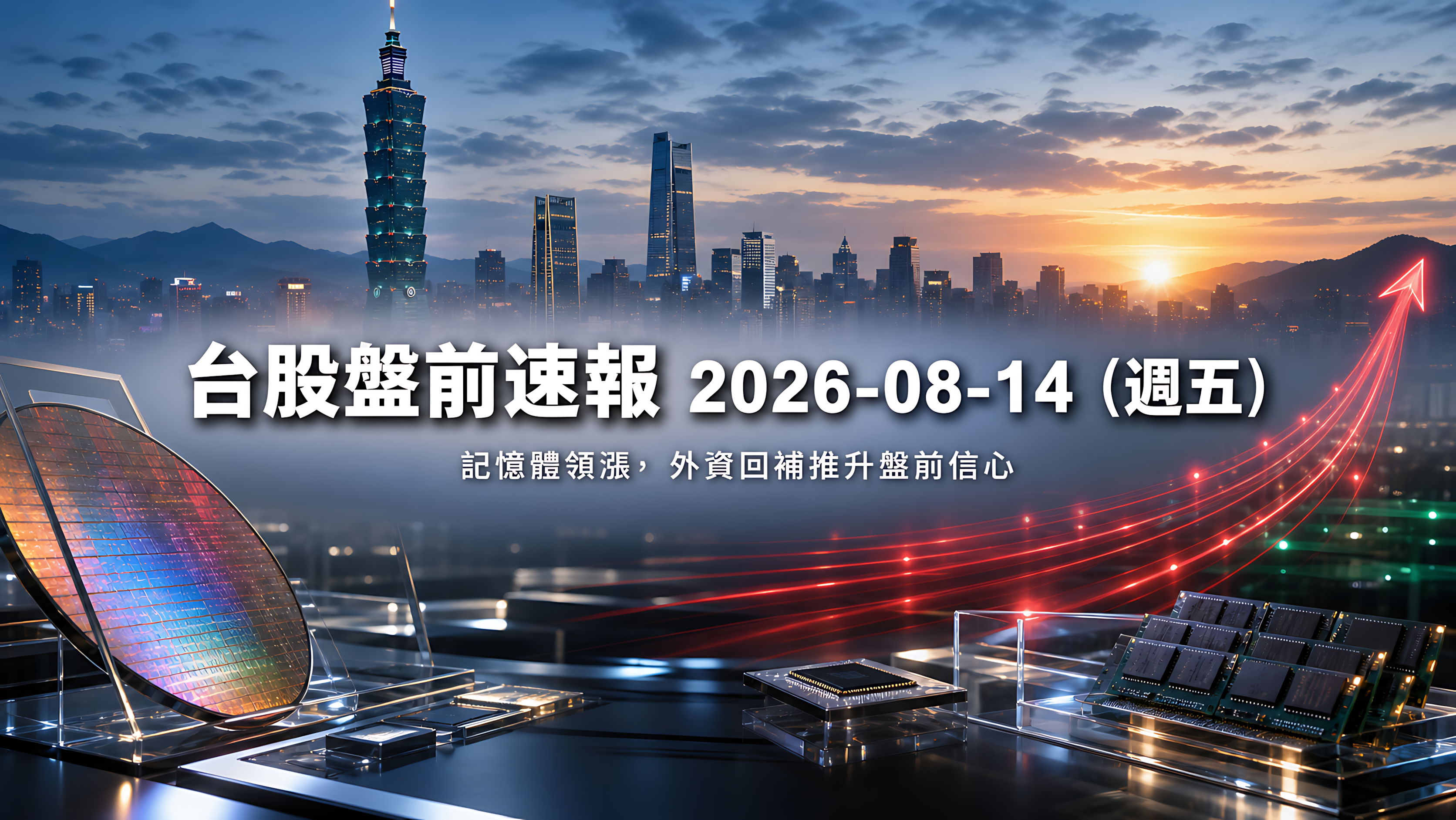 台股盤前速報 2026-08-14 摘要圖