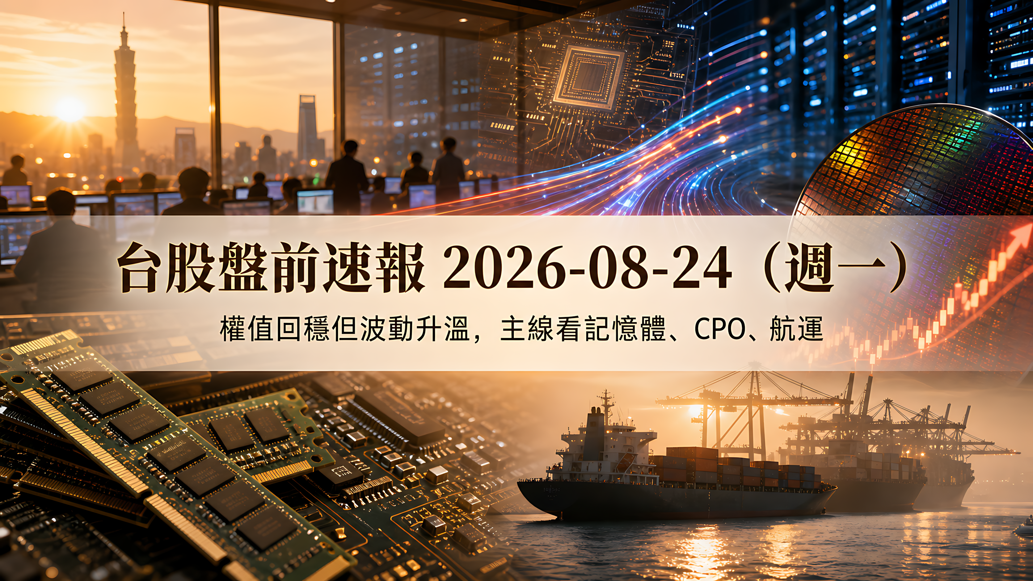 台股盤前速報 2026-08-24