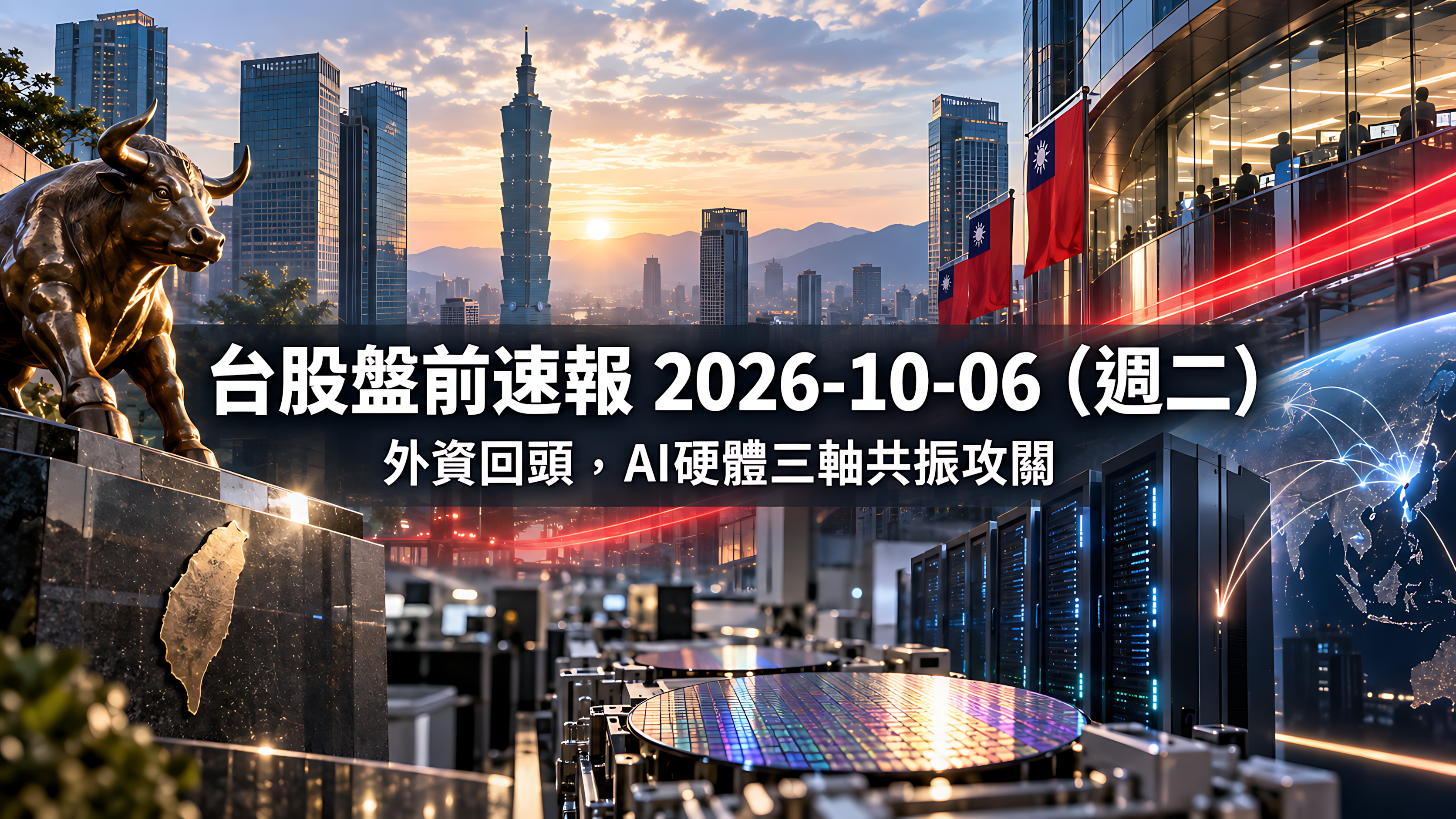 台股盤前速報 2026-10-06