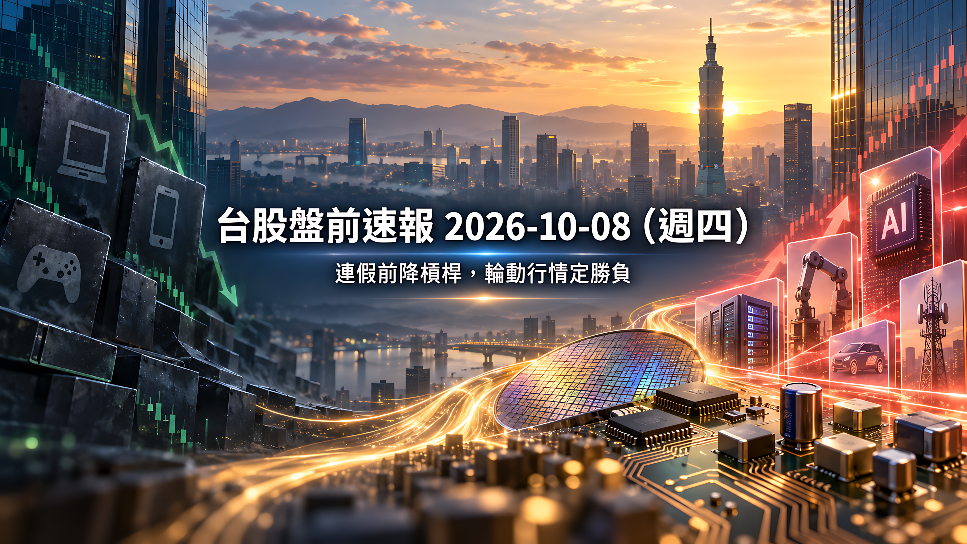 台股盤前速報 2026-10-08