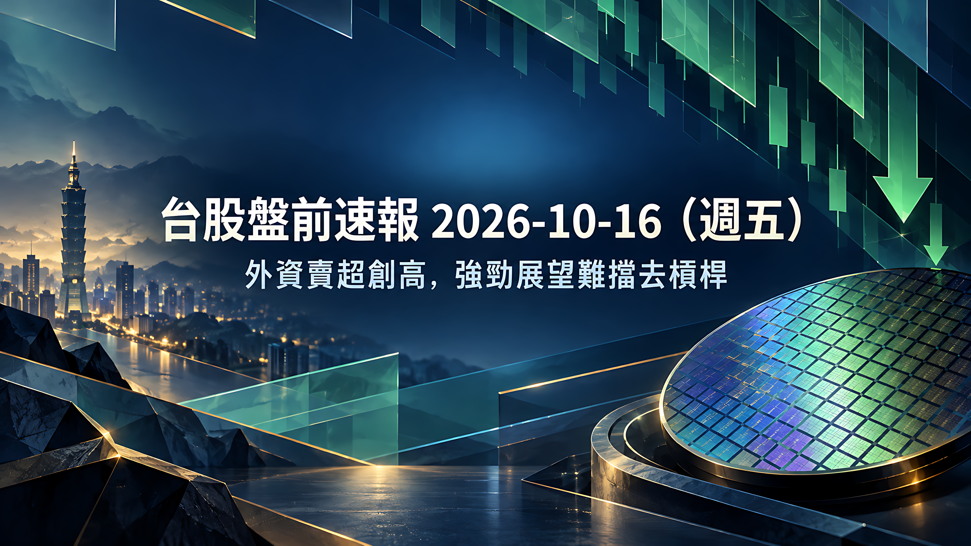 台股盤前速報 2026-10-16