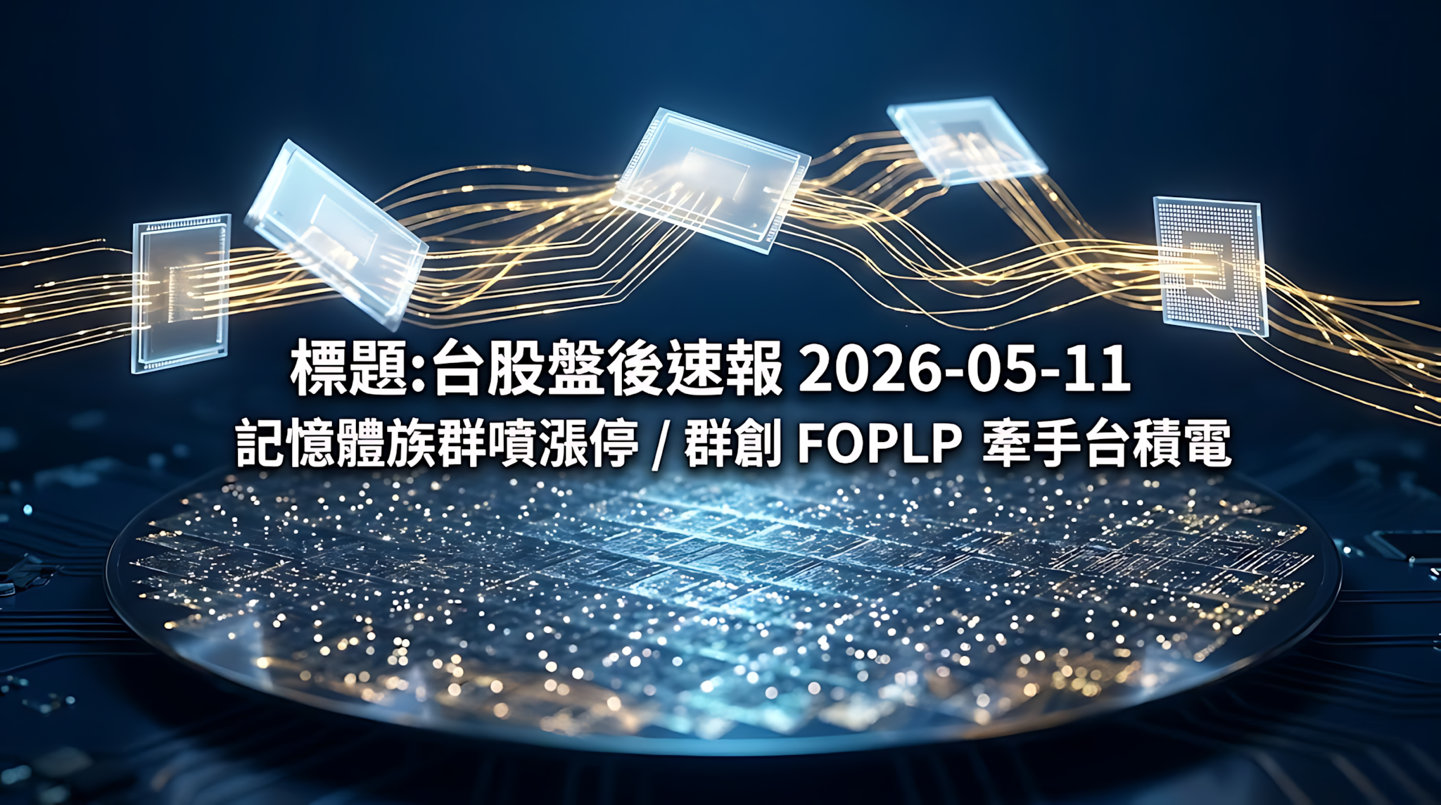 台股盤後速報 2026-05-11