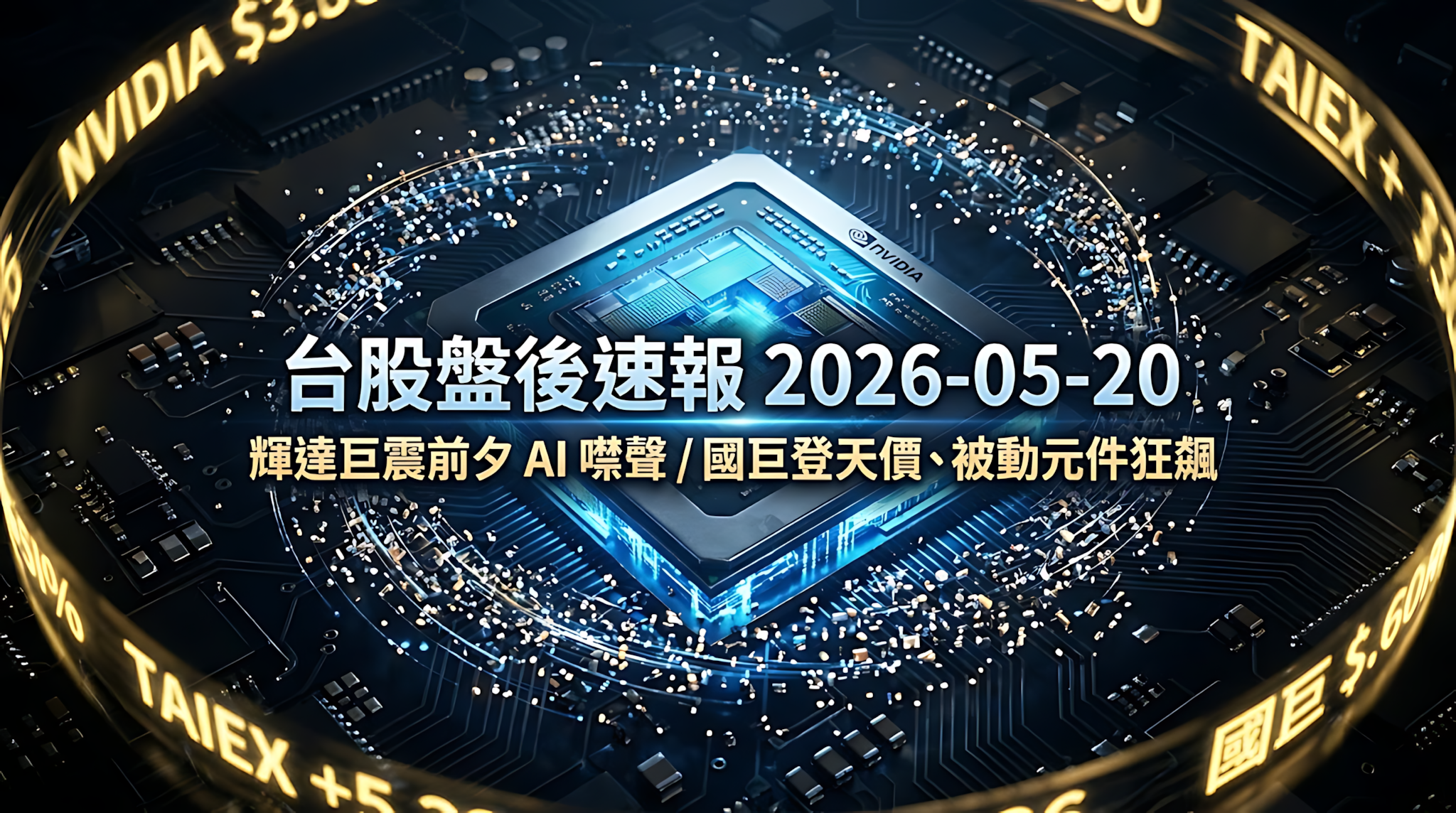 台股盤後速報 2026-05-20