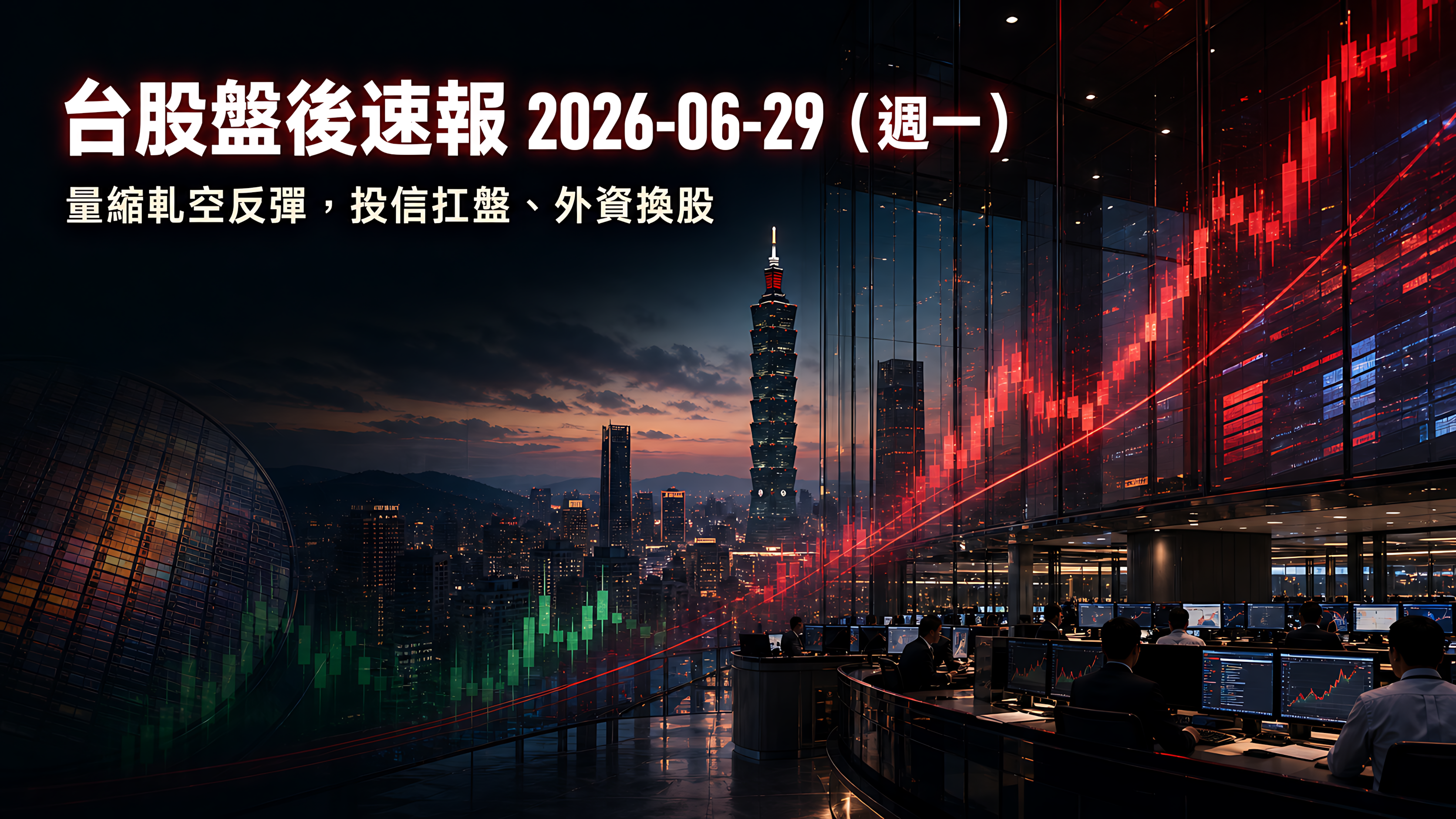 台股盤後速報 2026-06-29 摘要圖
