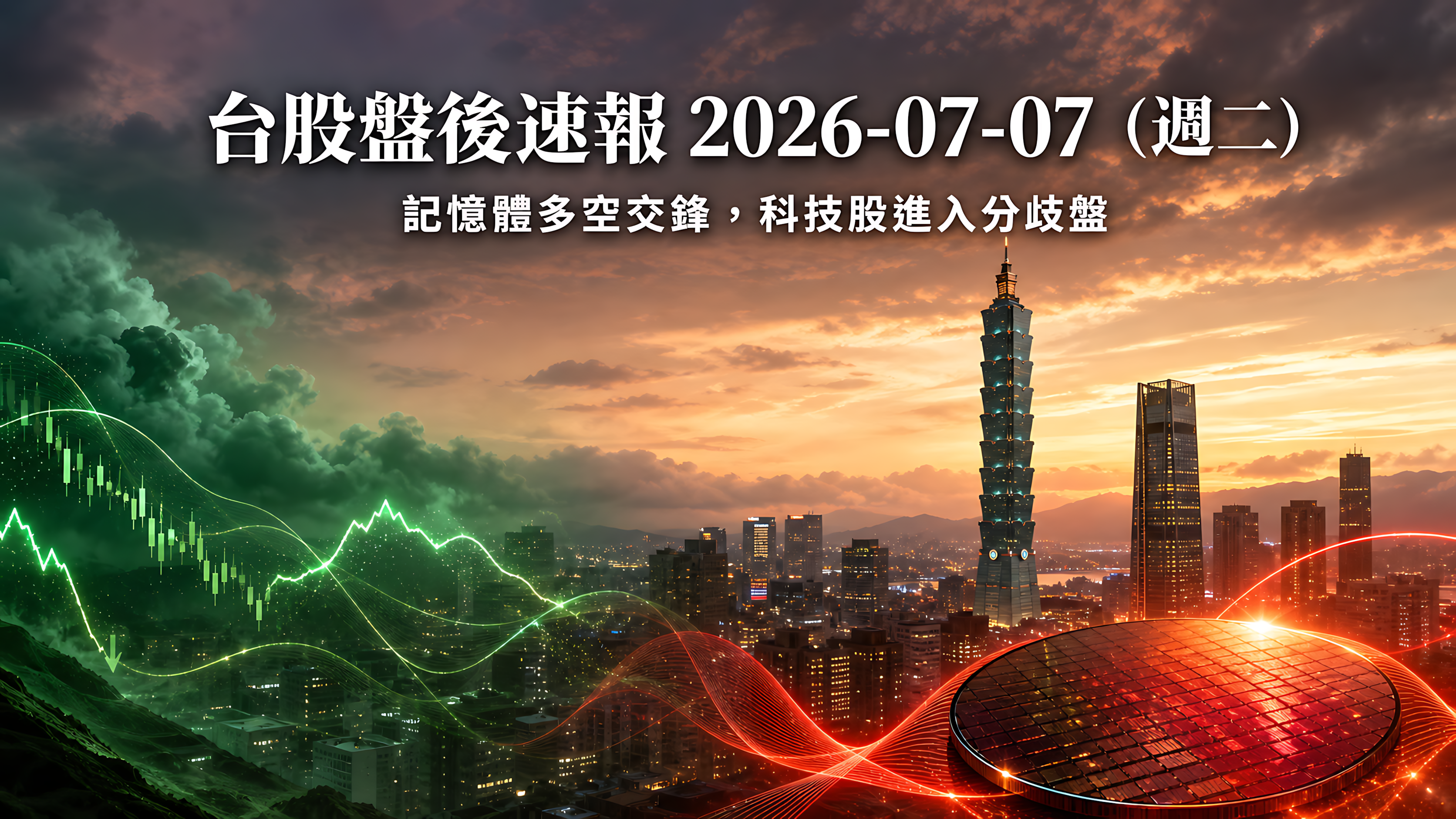 台股盤後速報 2026-07-07 摘要圖