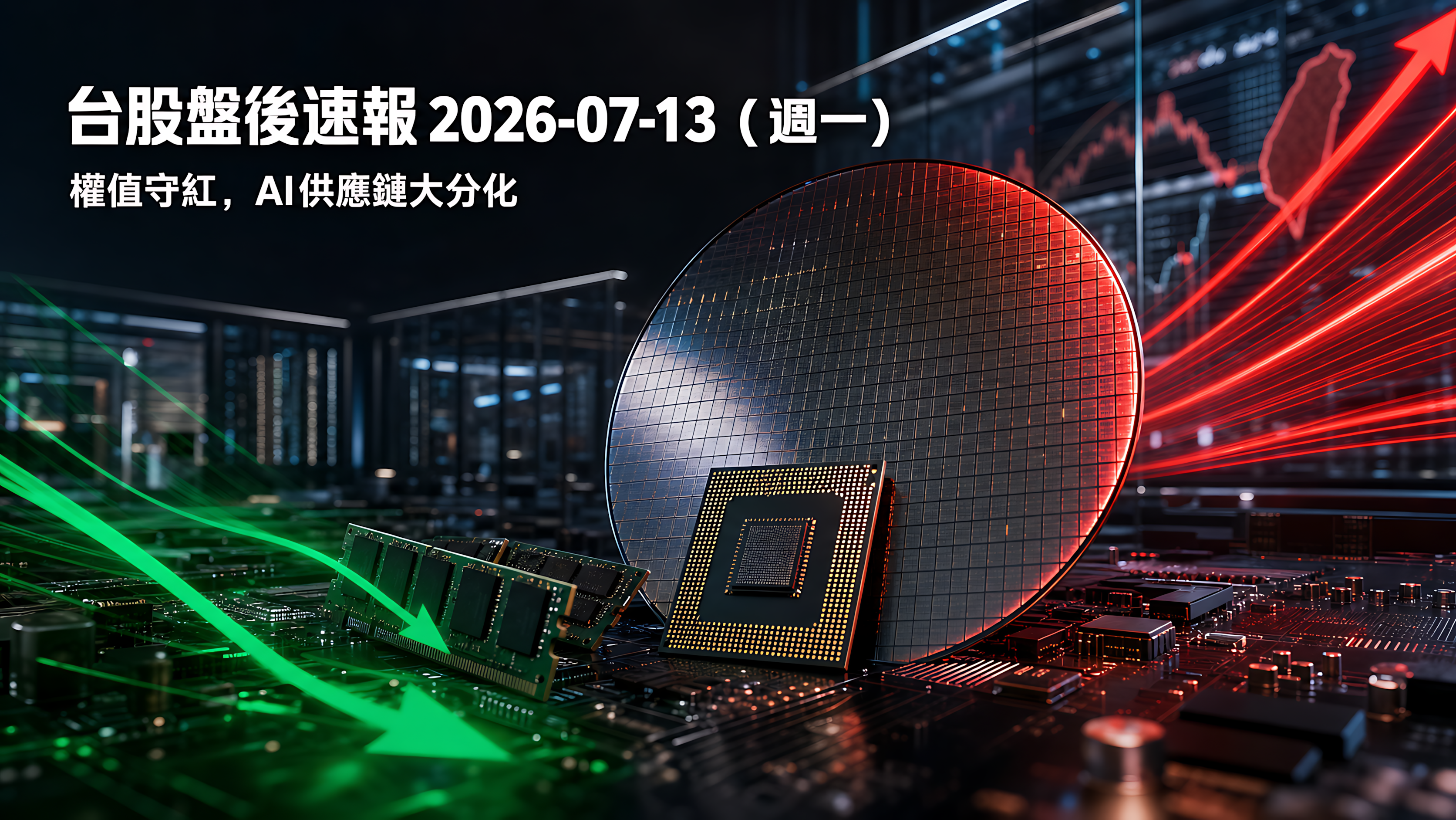 台股盤後速報 2026-07-13 摘要圖
