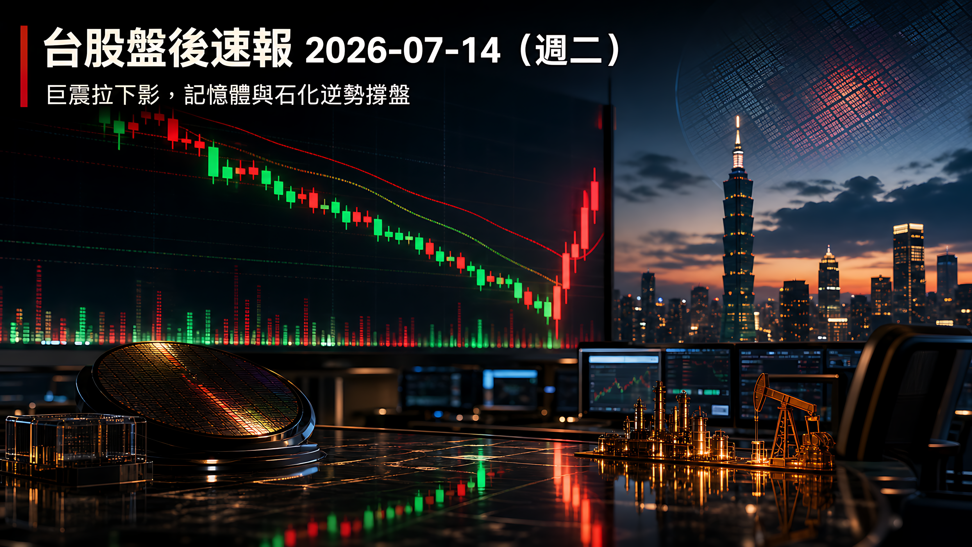 台股盤後速報 2026-07-14