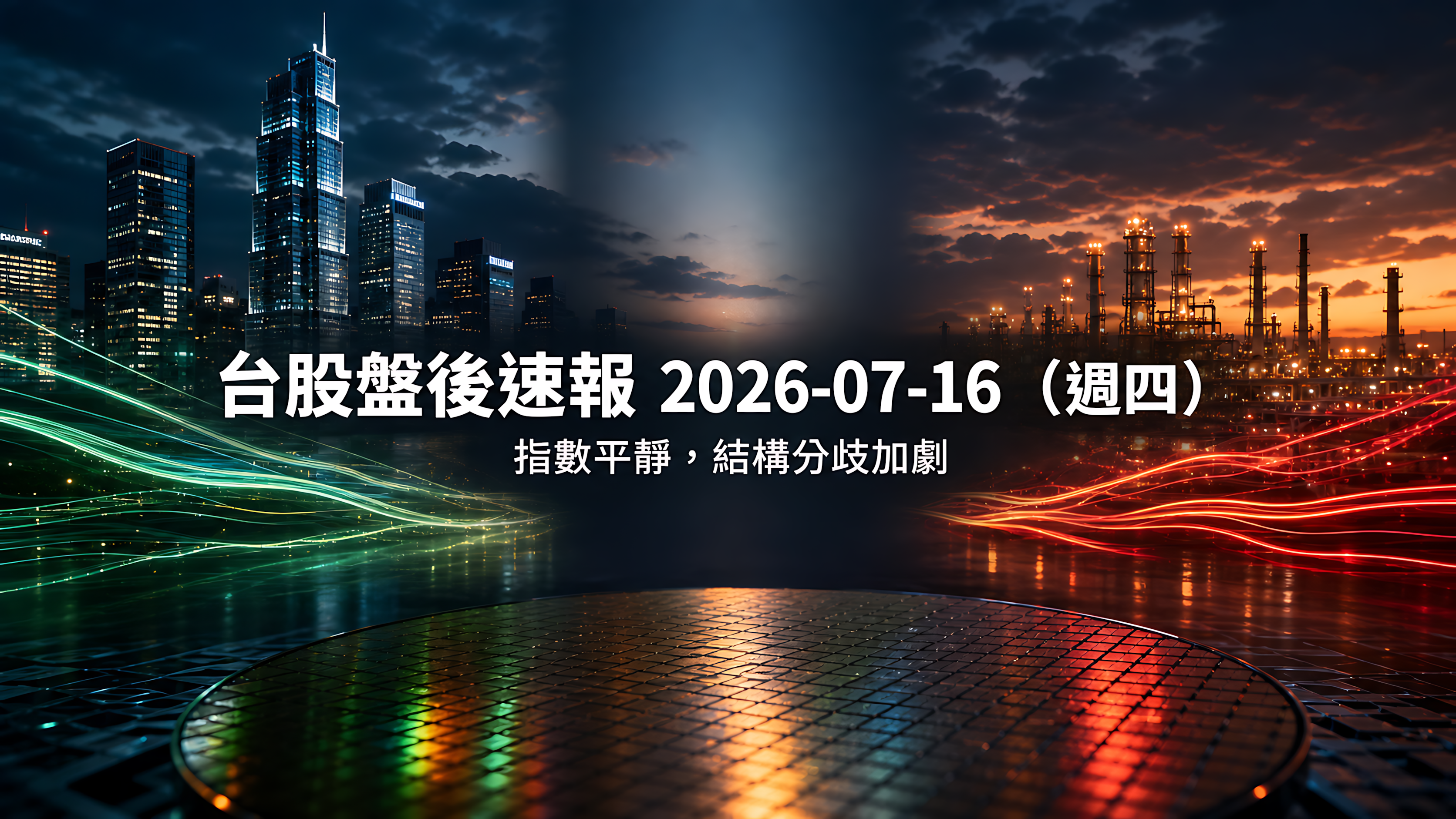台股盤後速報 2026-07-16 摘要圖