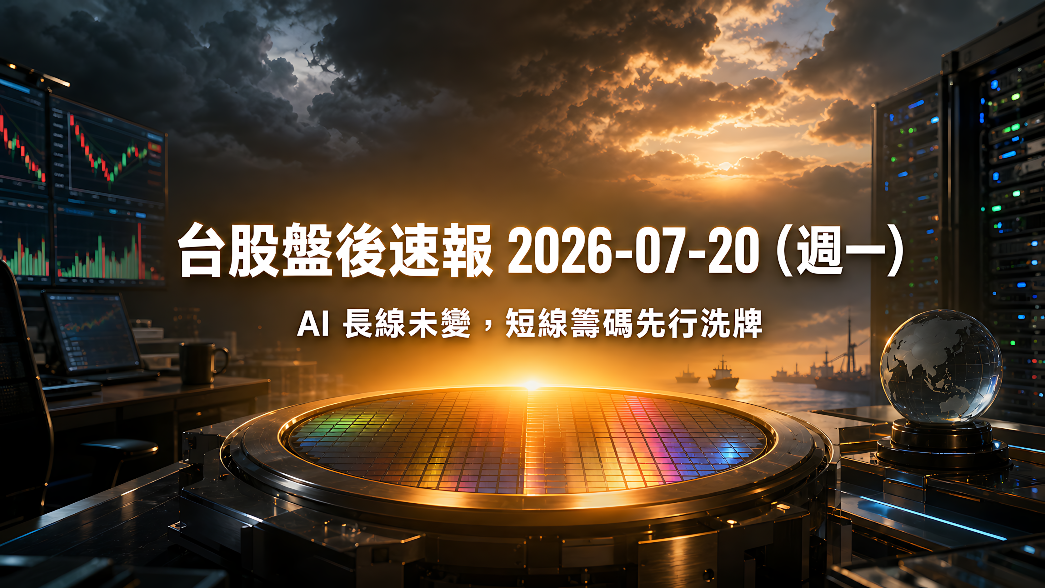 台股盤後速報 2026-07-20 摘要圖