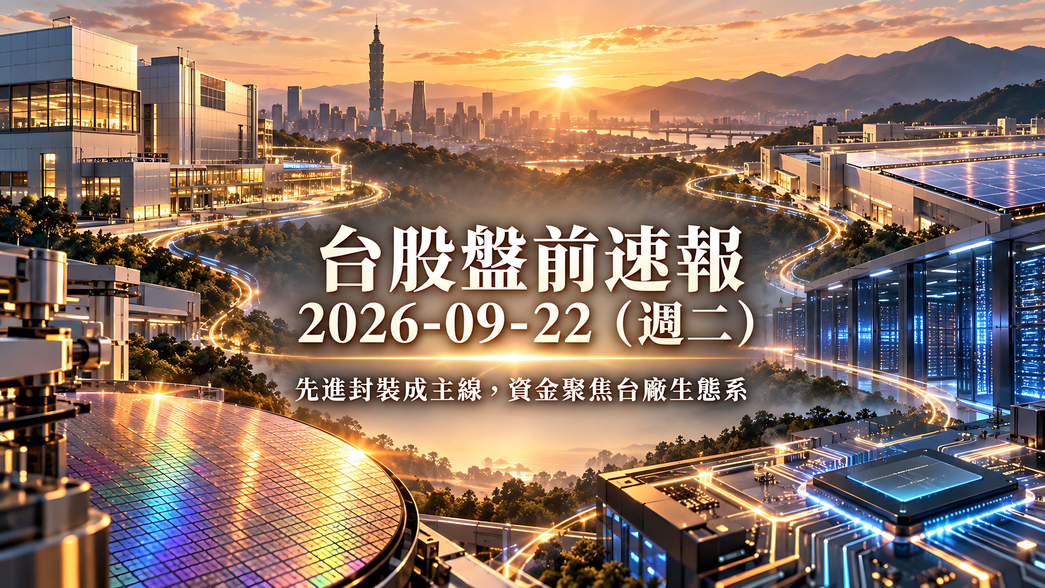 台股盤前速報 2026-09-22