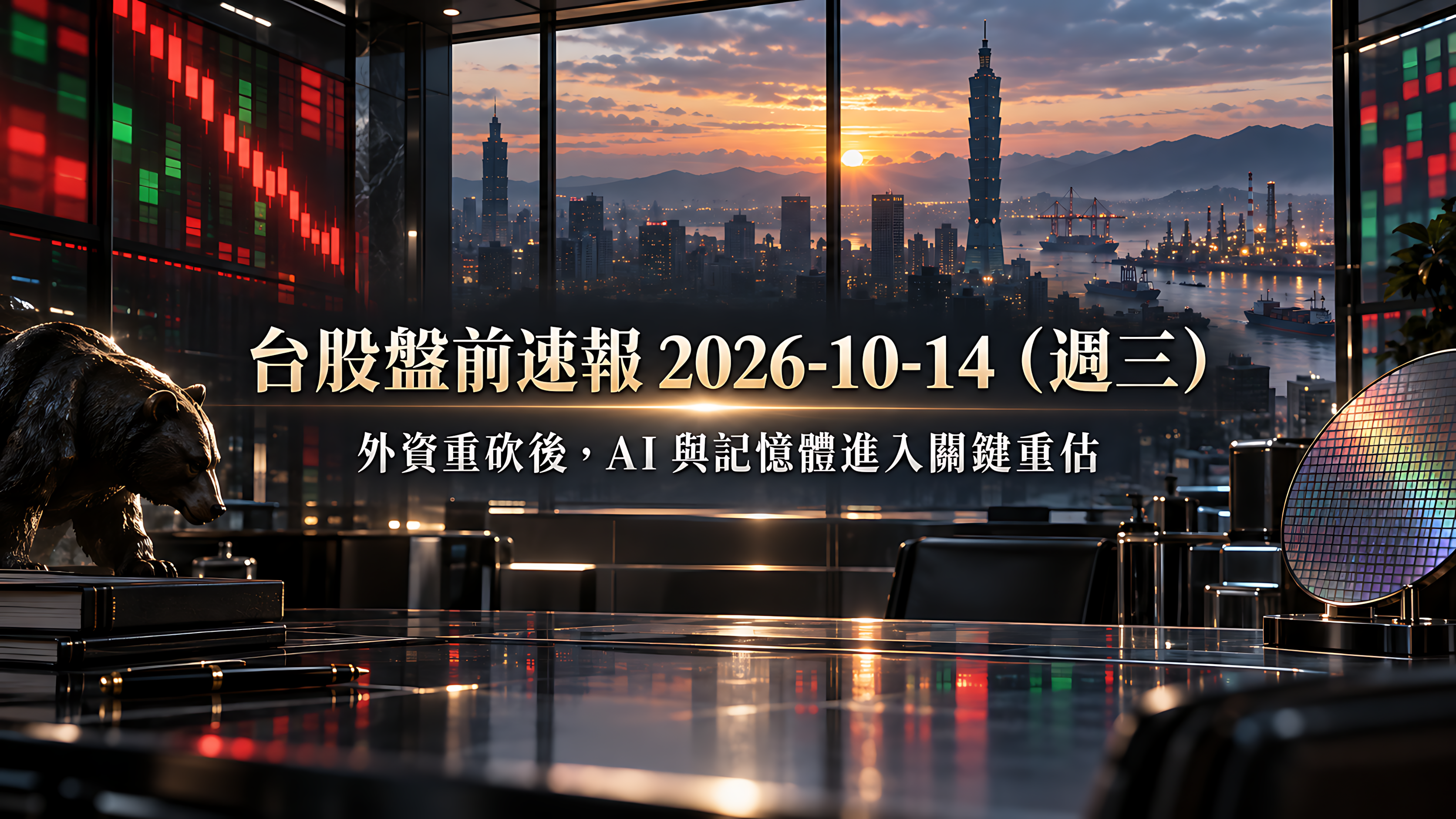 台股盤前速報 2026-10-14