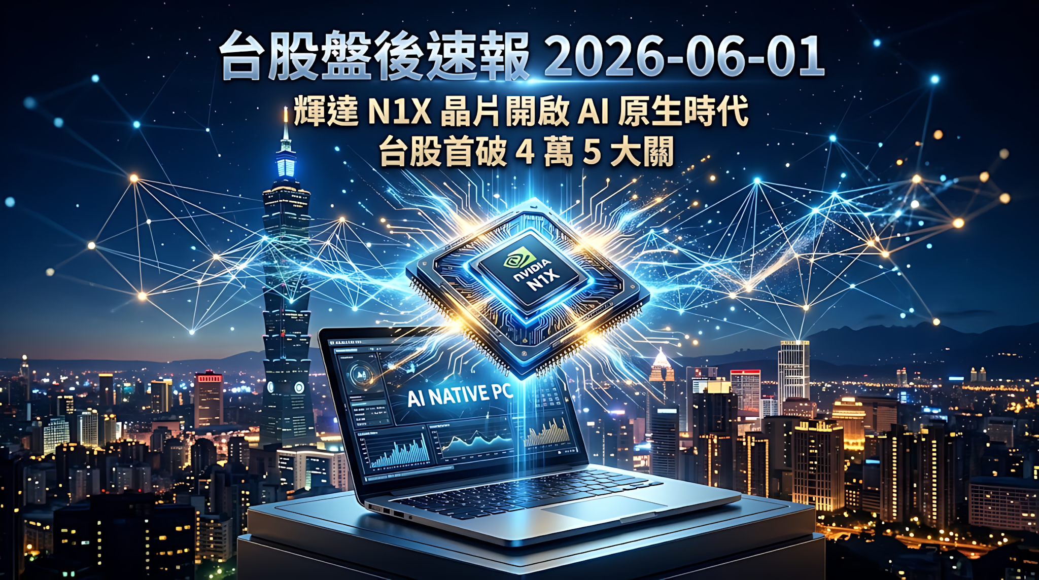 台股盤後速報 2026-06-01