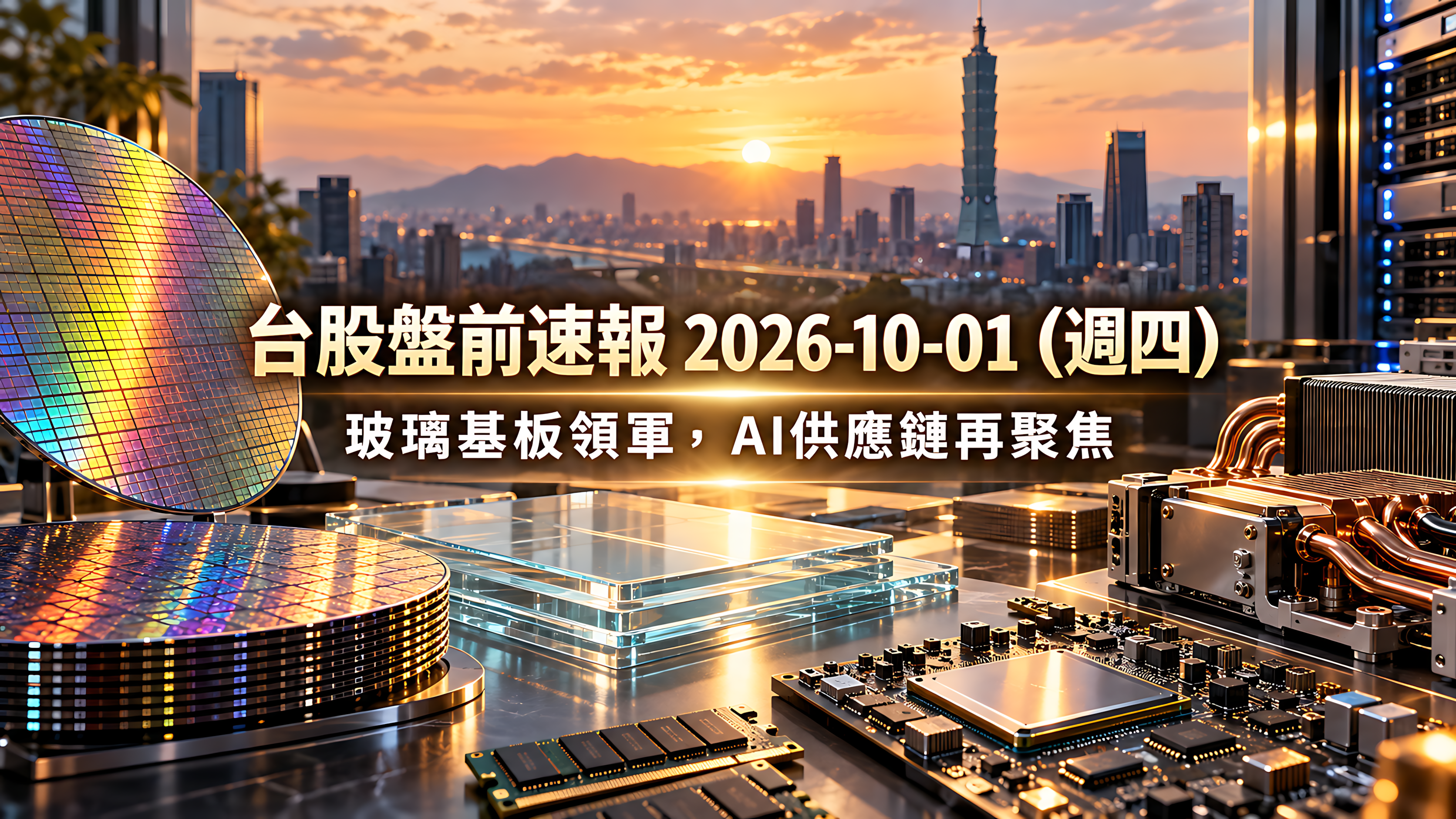 台股盤前速報 2026-10-01